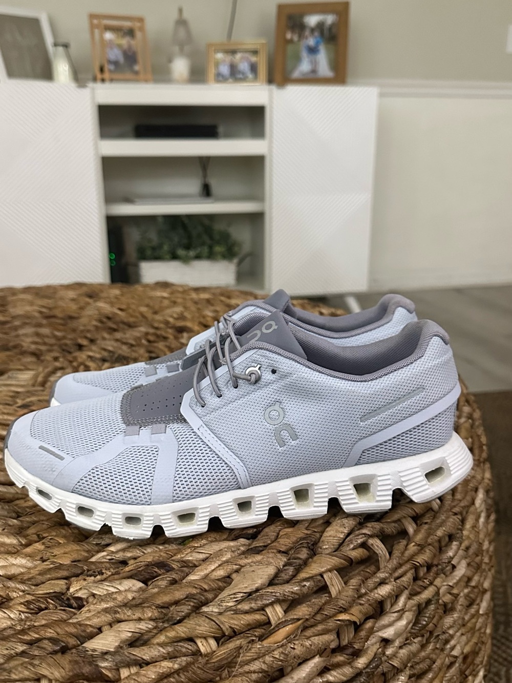 Never worn On Running Cloud Running Shoes in Light Blue - Picture 2 of 6